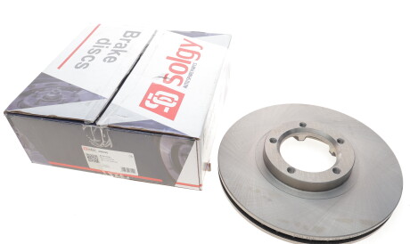 Фото 2 - Гальмівний диск Solgy 208105