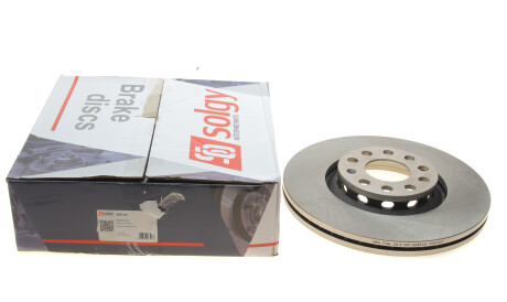 Фото 2 - Гальмівний диск Solgy 208145