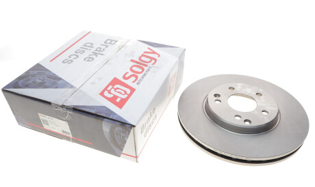 Фото 2 - Гальмівний диск Solgy 208146
