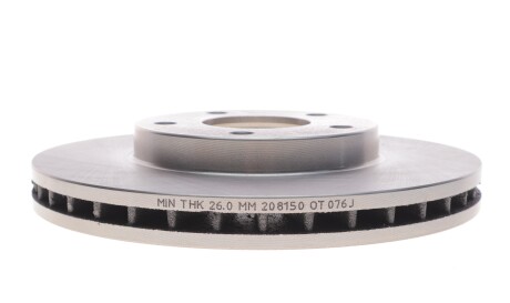 Фото 3 - Гальмівний диск Solgy 208150