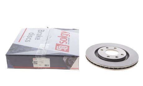 Фото 2 - Гальмівний диск Solgy 208179