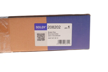 Фото 2 - Автозапчасть Solgy 208202