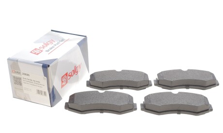 Фото 2 - Тормозные колодки Solgy 209006