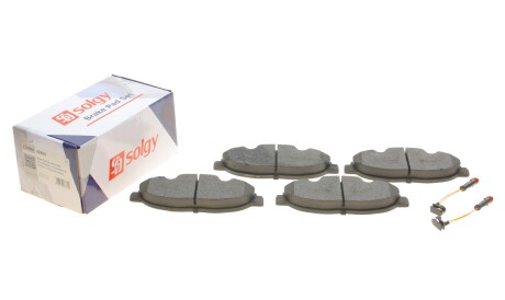 Фото 3 - Гальмівні колодки Solgy 209029