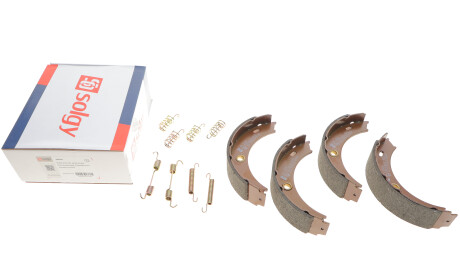 Фото 2 - Гальмівні колодки Solgy 209036