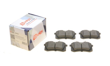 Фото 2 - Гальмівні колодки Solgy 209109