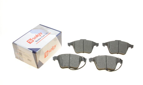 Фото 2 - Гальмівні колодки Solgy 209124