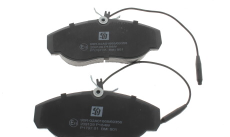 Фото 3 - Гальмівні колодки Solgy 209129