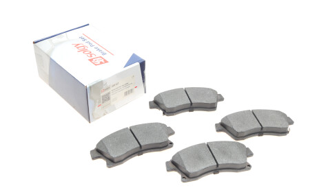 Фото 2 - Гальмівні колодки Solgy 209147