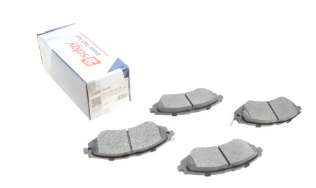 Фото 2 - Гальмівні колодки Solgy 209149