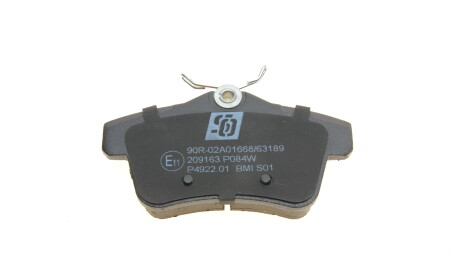 Фото 3 - Гальмівні колодки Solgy 209163