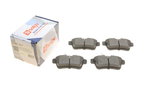 Фото 6 - Гальмівні колодки Solgy 209163