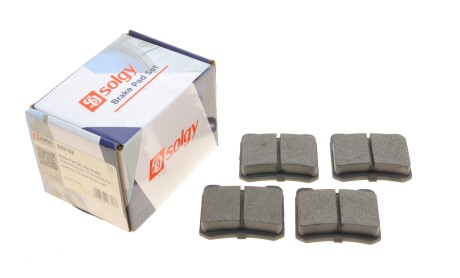 Фото 6 - Гальмівні колодки Solgy 209192