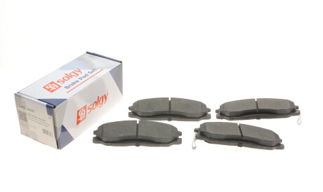 Фото 2 - Гальмівні колодки Solgy 209227