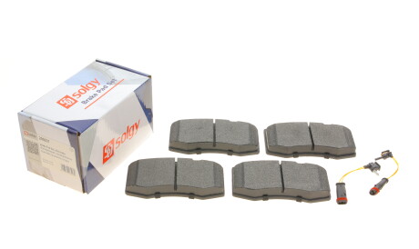 Фото 2 - Гальмівні колодки Solgy 209237