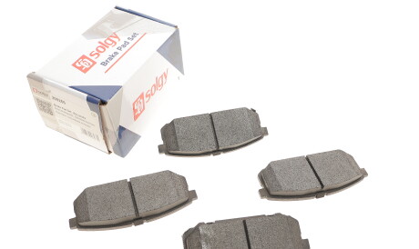 Фото 2 - Гальмівні колодки Solgy 209266