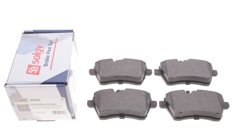 Фото 2 - Гальмівні колодки Solgy 209282