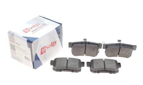 Фото 2 - Гальмівні колодки Solgy 209289