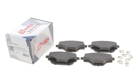 Фото 2 - Гальмівні колодки Solgy 209318