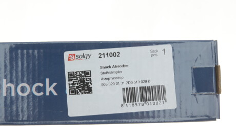 Фото 2 - Стійка амортизатору (амортизатор) Solgy 211002