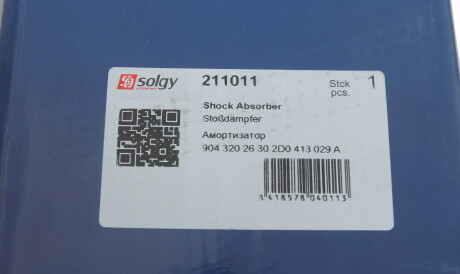Фото 2 - Стійка амортизатору (амортизатор) Solgy 211011