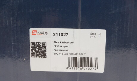 Фото 2 - Стійка амортизатору (амортизатор) Solgy 211027