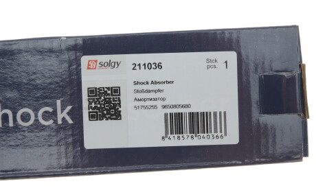 Фото 2 - Стійка амортизатору (амортизатор) Solgy 211036