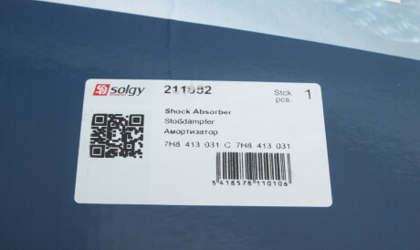 Фото 2 - Стійка амортизатору (амортизатор) Solgy 211052