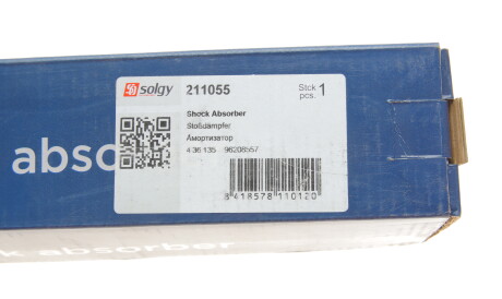 Фото 2 - Стойка амортизатору (амортизатор) Solgy 211055