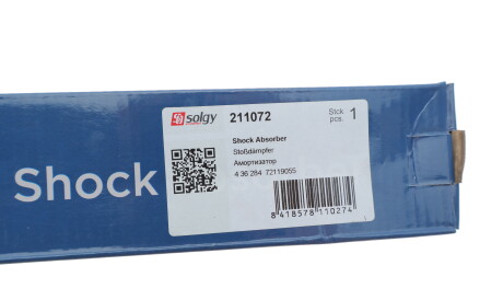 Фото 3 - Стійка амортизатору (амортизатор) Solgy 211072
