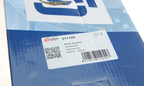 Фото 2 - Стійка амортизатору (амортизатор) Solgy 211100