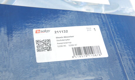 Фото 2 - Стійка амортизатору (амортизатор) Solgy 211132