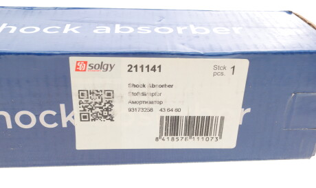 Фото 3 - Стійка амортизатору (амортизатор) Solgy 211141