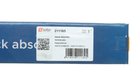Фото 2 - Стійка амортизатору (амортизатор) Solgy 211165