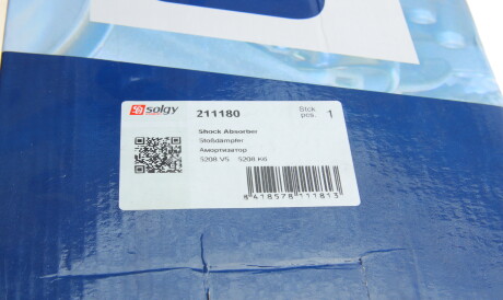 Фото 3 - Стойка амортизатору (амортизатор) Solgy 211180