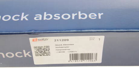 Фото 2 - Стойка амортизатору (амортизатор) Solgy 211209