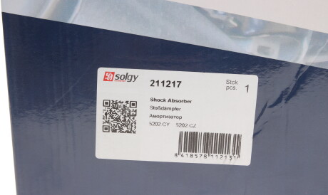 Фото 2 - Стійка амортизатору (амортизатор) Solgy 211217