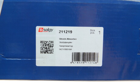 Фото 3 - Стійка амортизатору (амортизатор) Solgy 211219