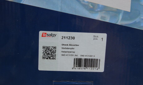 Фото 3 - Стійка амортизатору (амортизатор) Solgy 211230