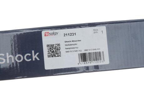 Фото 3 - Стійка амортизатору (амортизатор) Solgy 211231