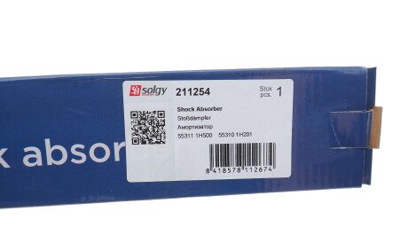 Фото 3 - Стойка амортизатору (амортизатор) Solgy 211254