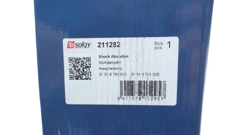 Фото 2 - Стійка амортизатору (амортизатор) Solgy 211282