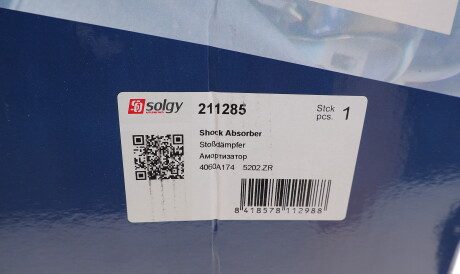 Фото 3 - Стійка амортизатору (амортизатор) Solgy 211285