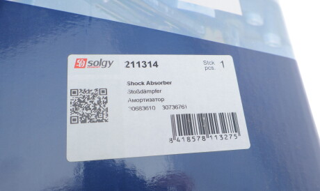 Фото 2 - Стойка амортизатору (амортизатор) Solgy 211314