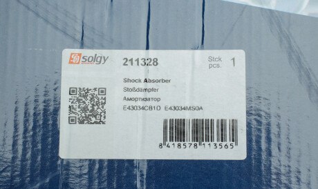 Фото 2 - Стойка амортизатору (амортизатор) Solgy 211328