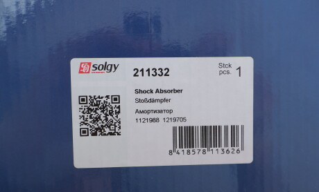 Фото 2 - Стійка амортизатору (амортизатор) Solgy 211332