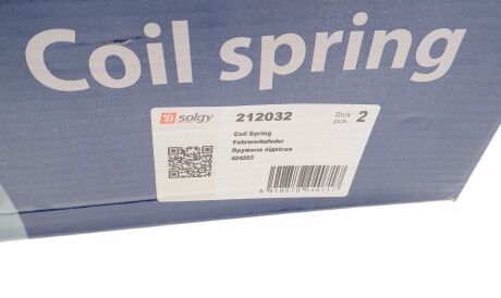 Фото 3 - Пружина підвіски Solgy 212032