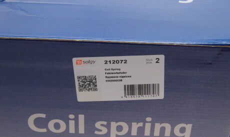 Фото 2 - Пружина підвіски Solgy 212072