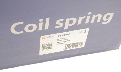 Фото 3 - Пружина підвіски Solgy 212087
