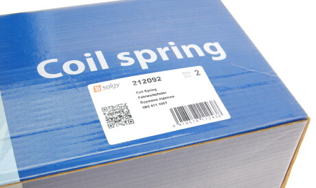 Фото 3 - Пружина підвіски Solgy 212092